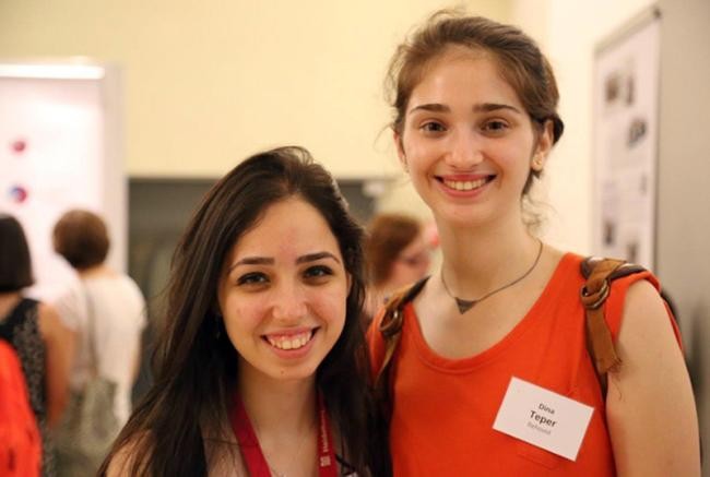Helly Hayoun and Dina Teper from Israel. (Picture: City of Heidelberg)